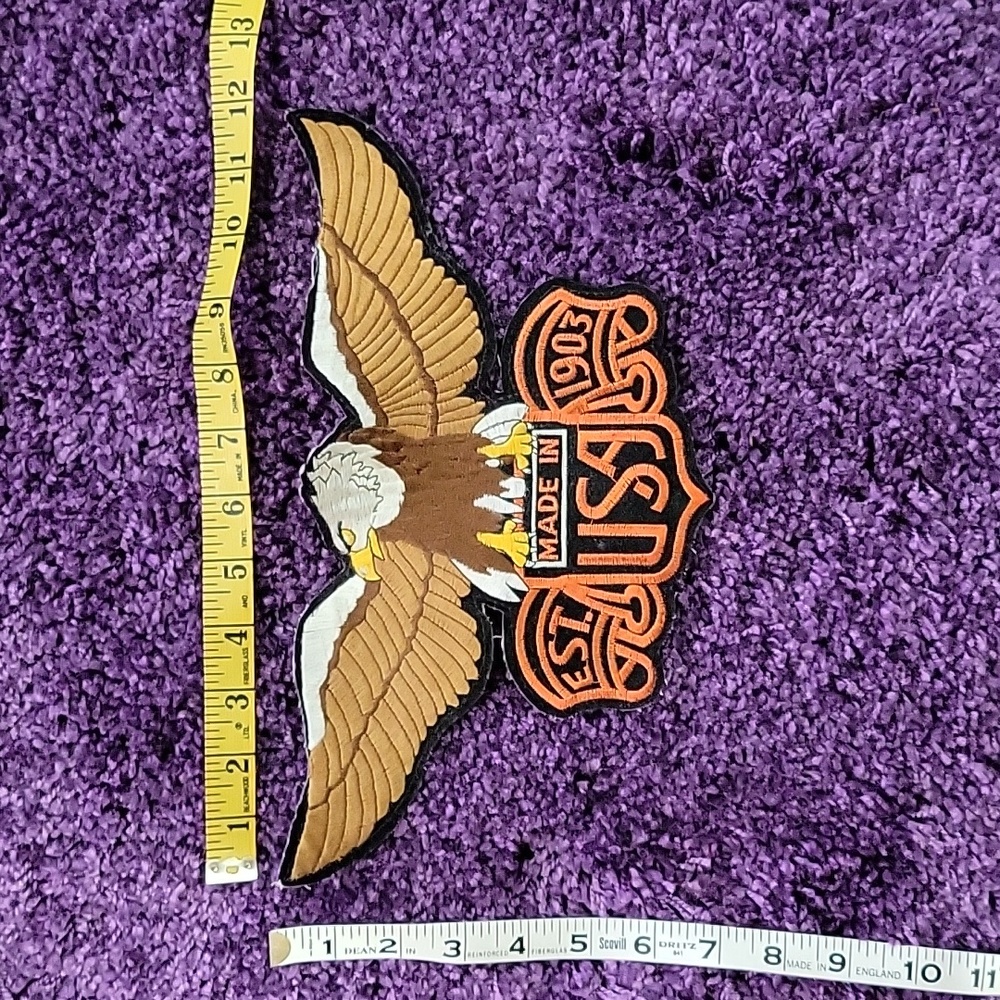 Large Harley-Davidson Eagle Patch - image 2
